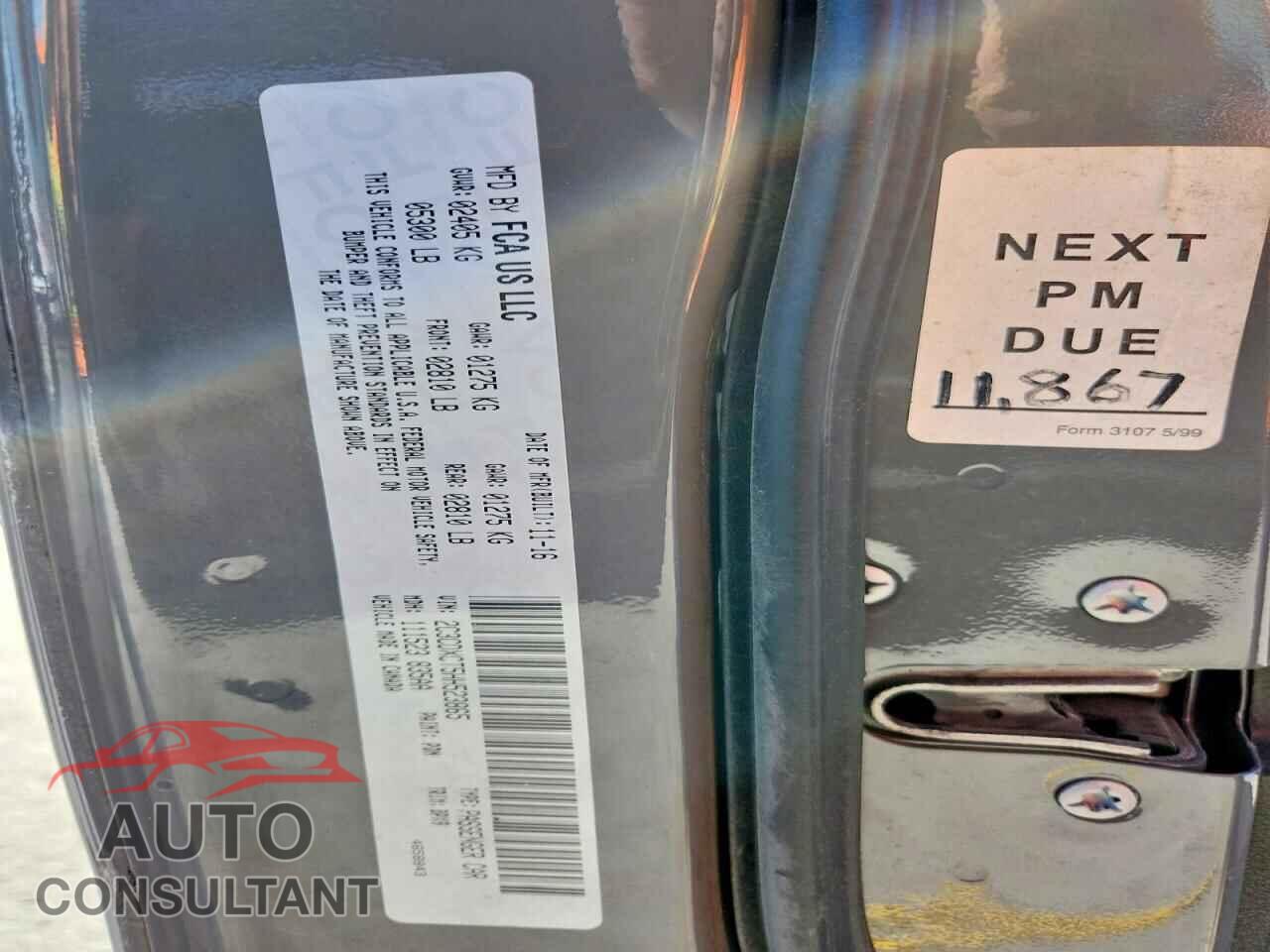 DODGE CHARGER 2017 - 2C3CDXCT5HH523865