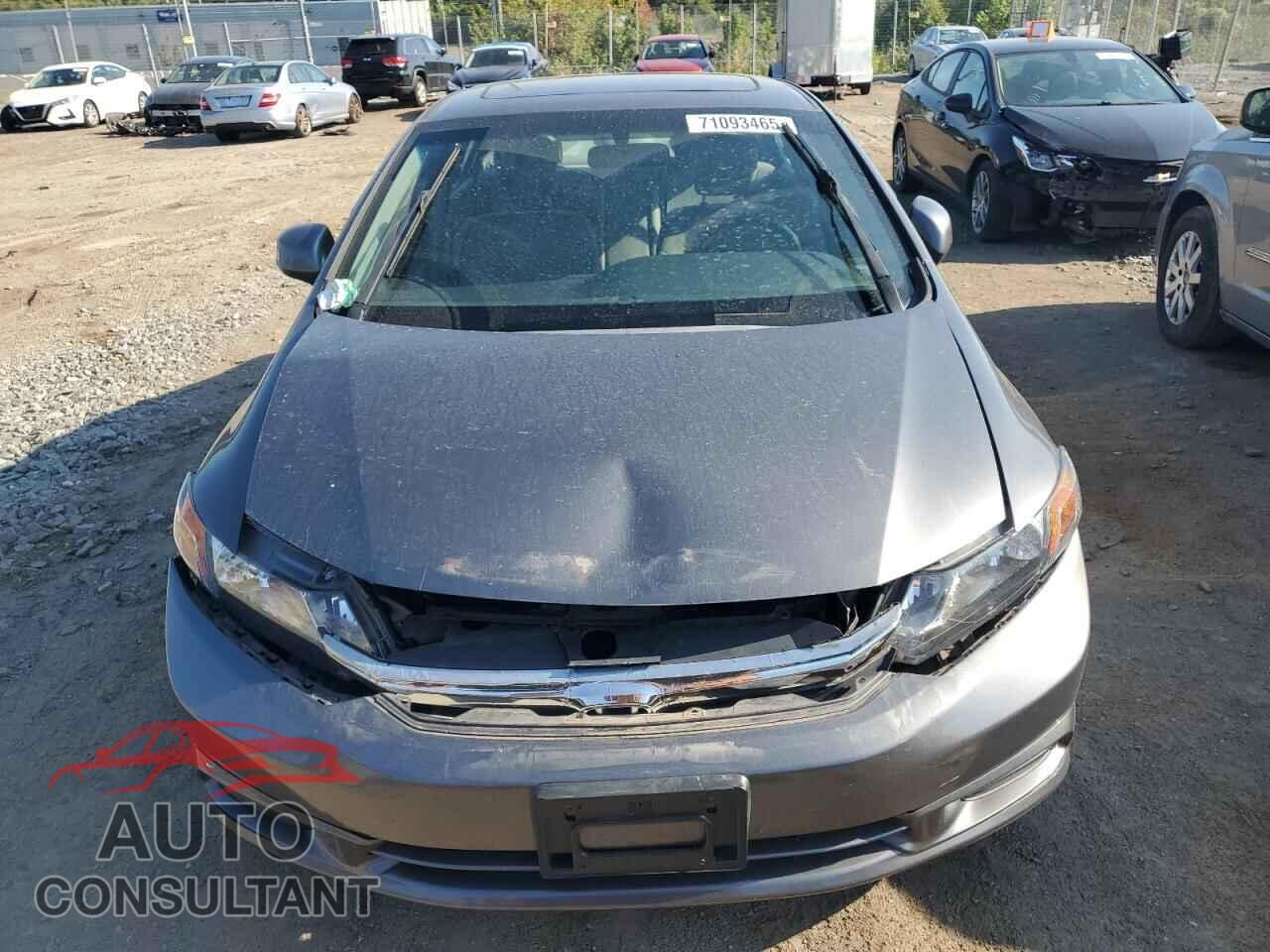 HONDA CIVIC 2012 - 2HGFB2F84CH583574