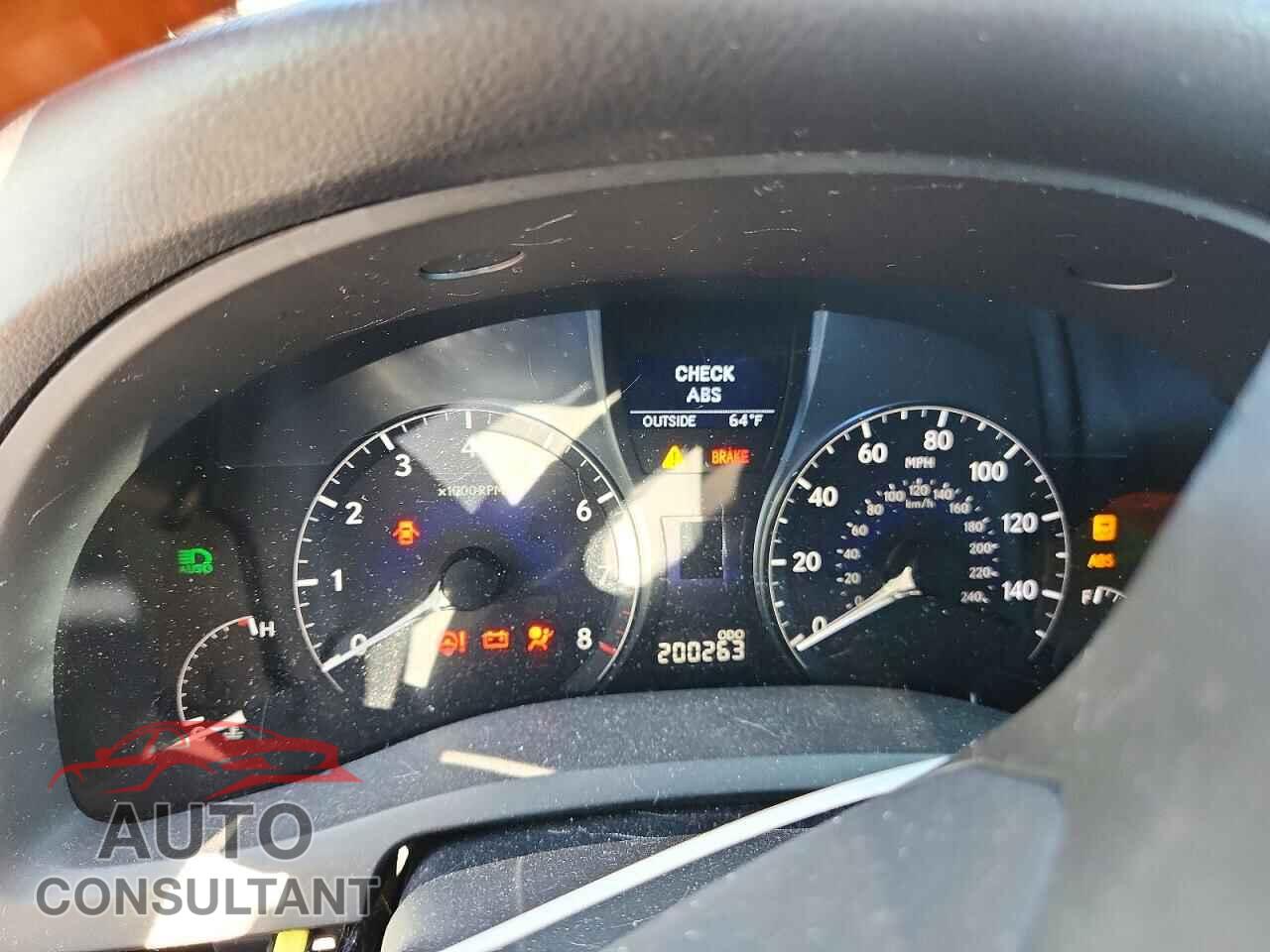 LEXUS RX350 2012 - 2T2BK1BA7CC123847