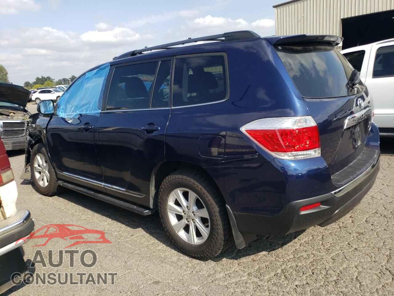 TOYOTA HIGHLANDER 2012 - 5TDBK3EH5CS097751