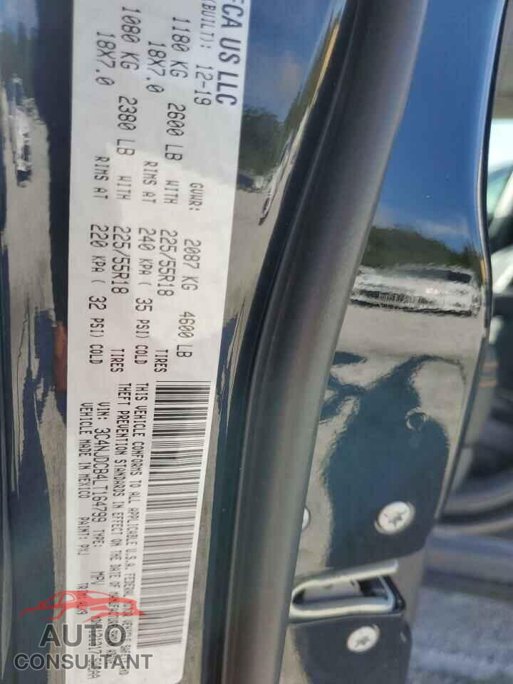 JEEP COMPASS 2020 - 3C4NJDCB4LT164799