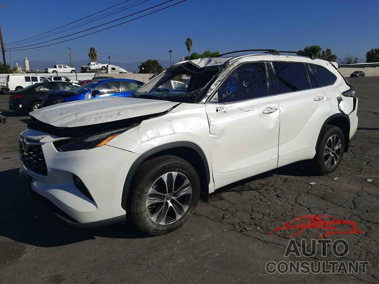 TOYOTA HIGHLANDER 2021 - 5TDHZRAH9MS049797