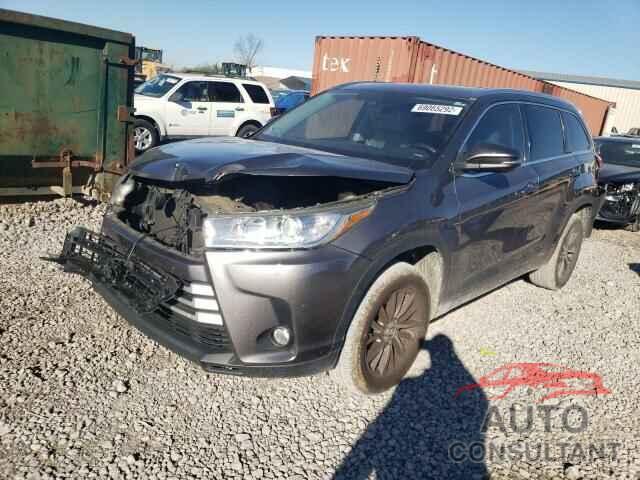 TOYOTA HIGHLANDER 2017 - 5TDKZRFH1HS520913