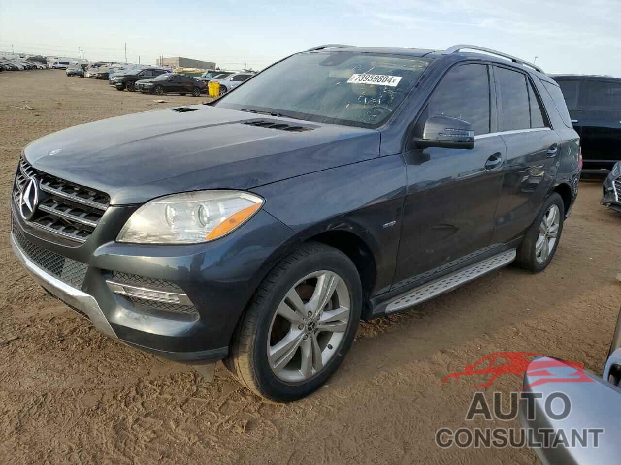 MERCEDES-BENZ M-CLASS 2012 - 4JGDA2EB1CA015119