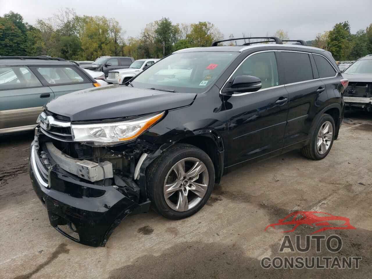 TOYOTA HIGHLANDER 2016 - 5TDDKRFH9GS303010