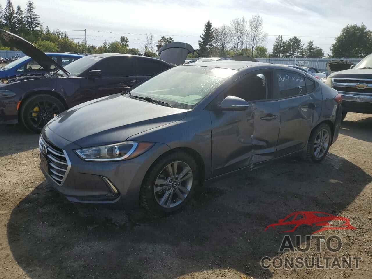 HYUNDAI ELANTRA 2017 - KMHD84LF6HU332669