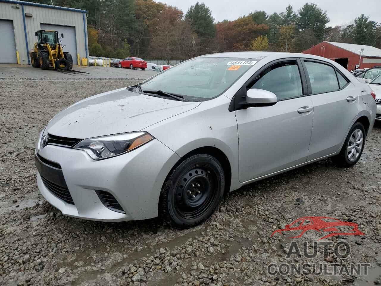 TOYOTA COROLLA 2016 - 2T1BURHE5GC734375