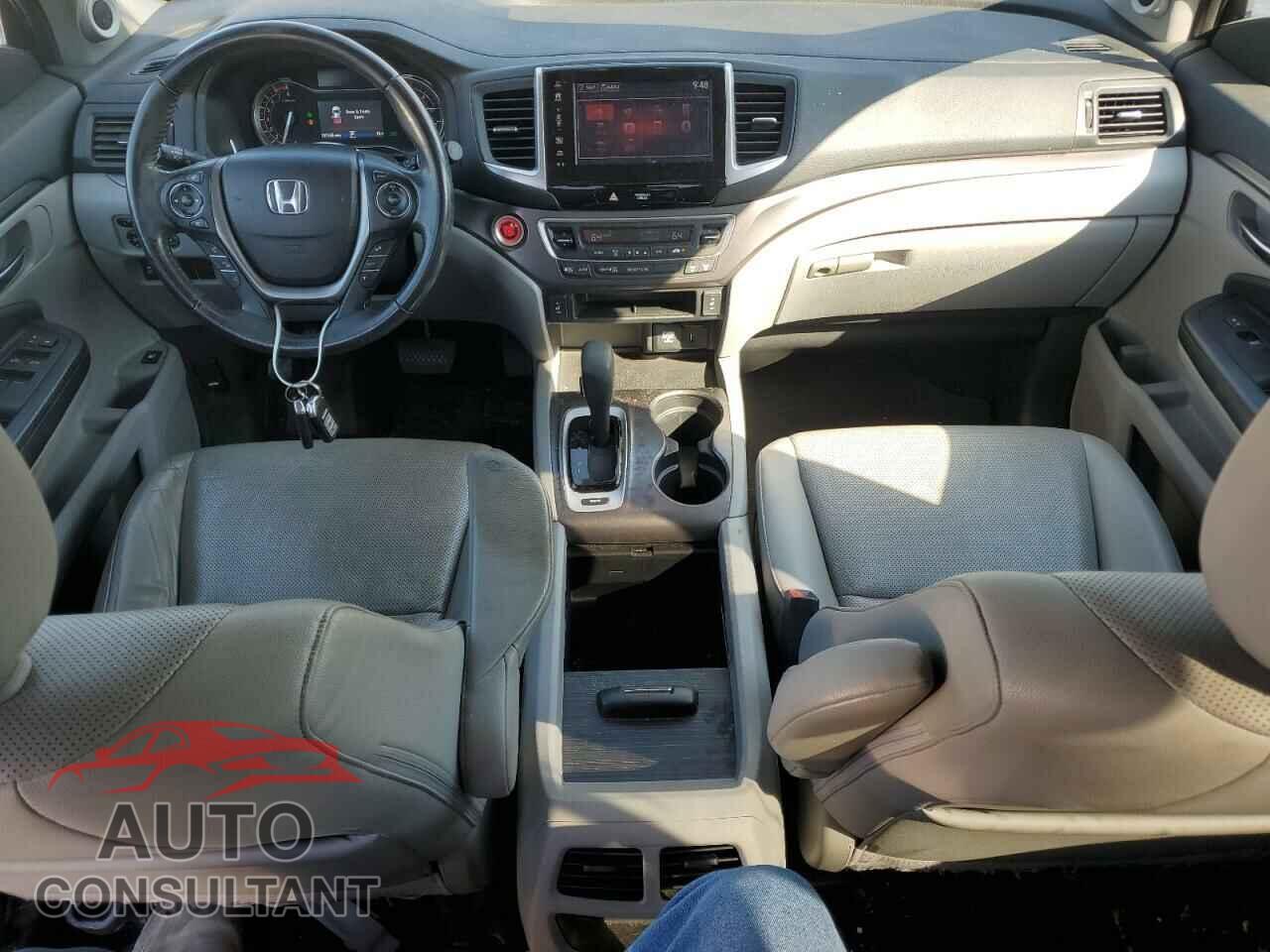 HONDA RIDGELINE 2017 - 5FPYK2F67HB009366