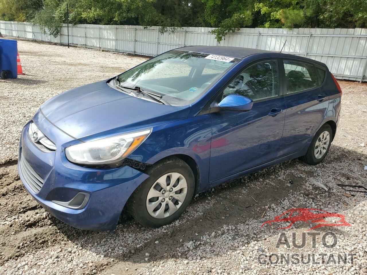 HYUNDAI ACCENT 2016 - KMHCT5AE2GU260314