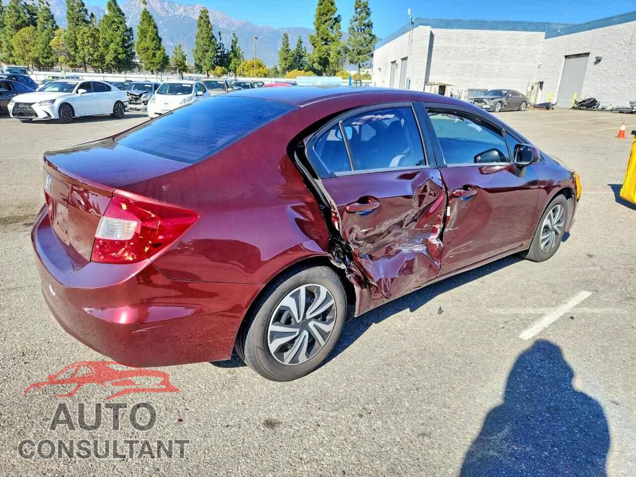 HONDA CIVIC 2012 - 19XFB2F52CE340863