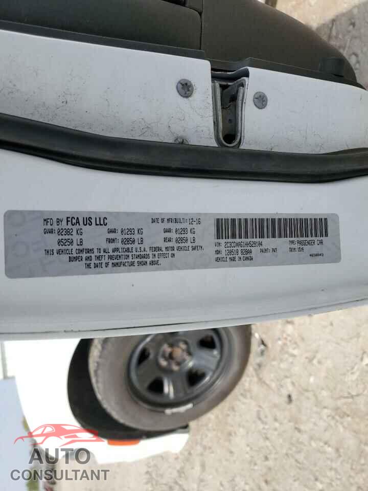 DODGE CHARGER 2017 - 2C3CDXAG1HH529104