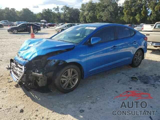 HYUNDAI ELANTRA 2017 - KMHD84LF9HU261127