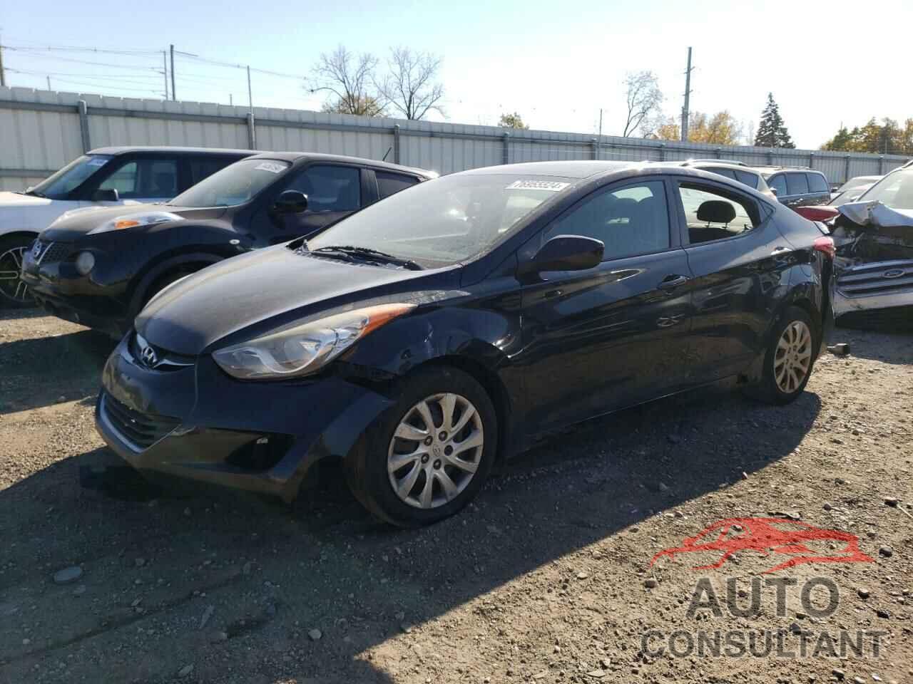 HYUNDAI ELANTRA 2013 - 5NPDH4AE3DH167179