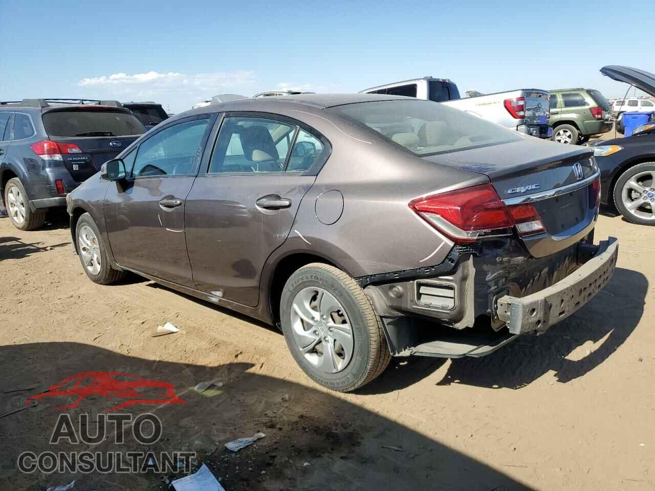 HONDA CIVIC 2013 - 2HGFB2F58DH547300