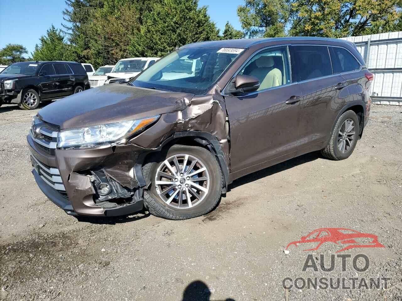 TOYOTA HIGHLANDER 2017 - 5TDJZRFH1HS434951