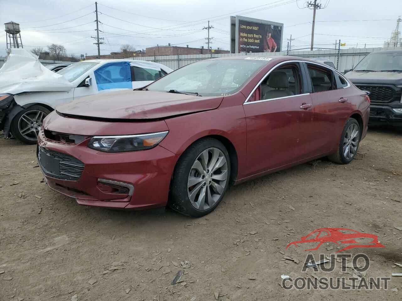 CHEVROLET MALIBU 2017 - 1G1ZH5SX3HF177280