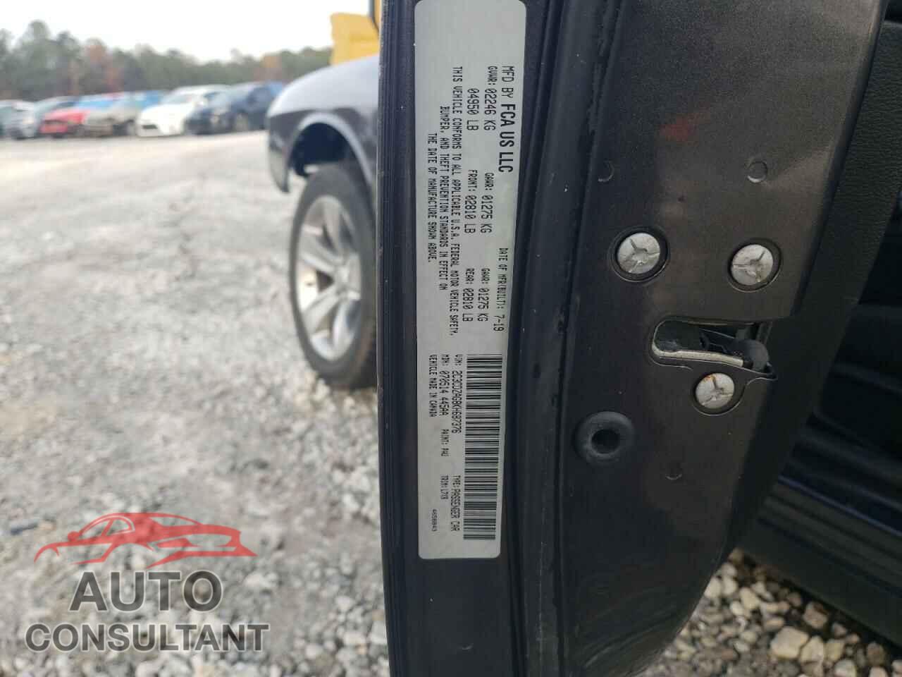 DODGE CHALLENGER 2019 - 2C3CDZAG8KH687376