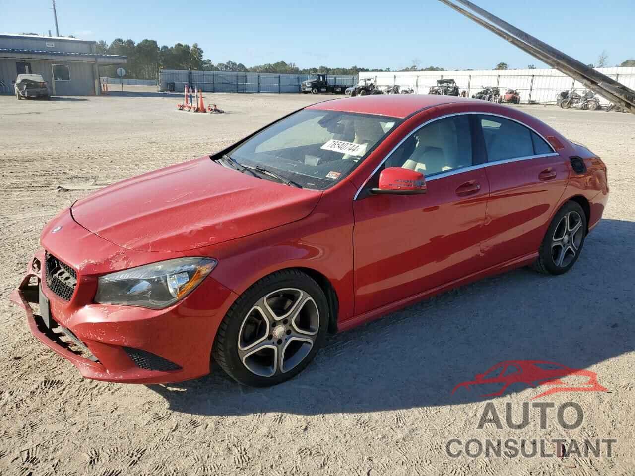 MERCEDES-BENZ CLA-CLASS 2014 - WDDSJ4EB5EN136129