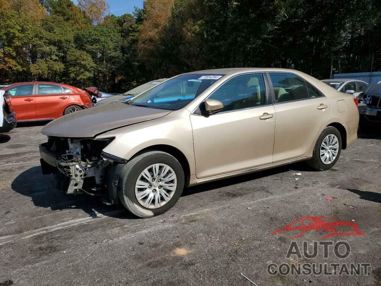 TOYOTA CAMRY 2012 - 4T4BF1FK7CR208865