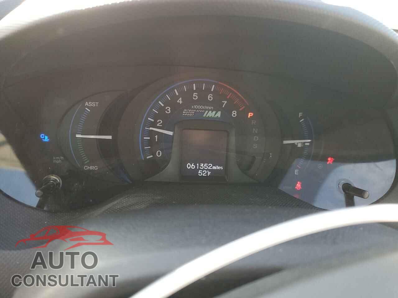 HONDA INSIGHT 2013 - JHMZE2H74DS001814