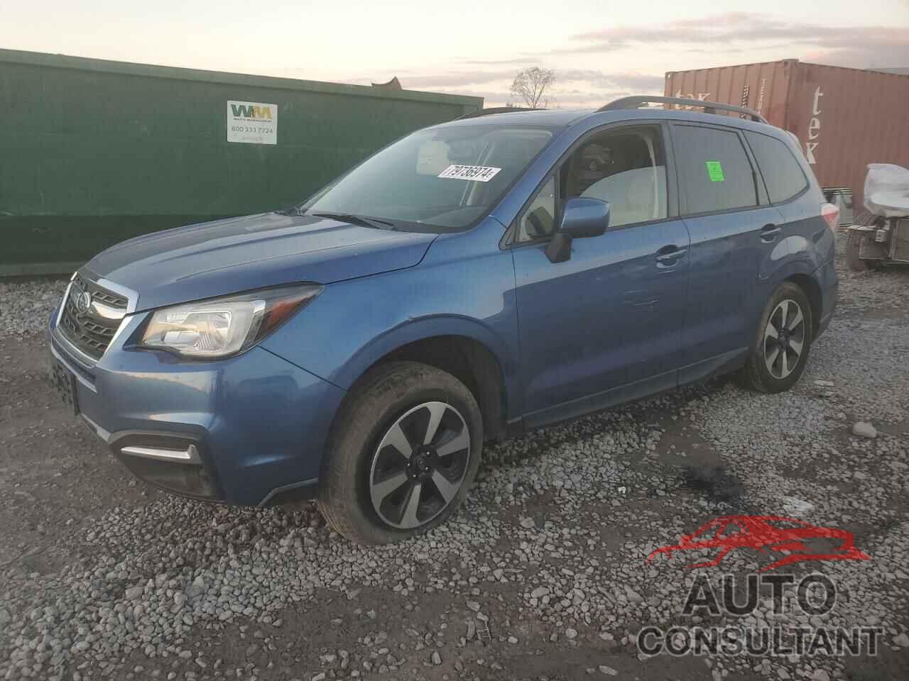 SUBARU FORESTER 2017 - JF2SJAEC5HH574302