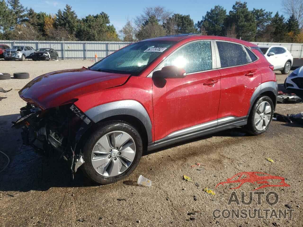 HYUNDAI KONA 2021 - KM8K33AGXMU135512