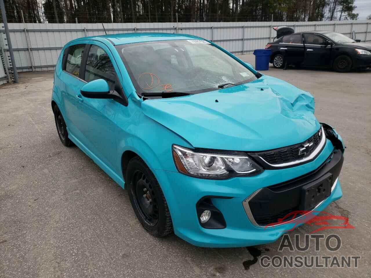 CHEVROLET SONIC 2020 - 1G1JD6SB5L4101907