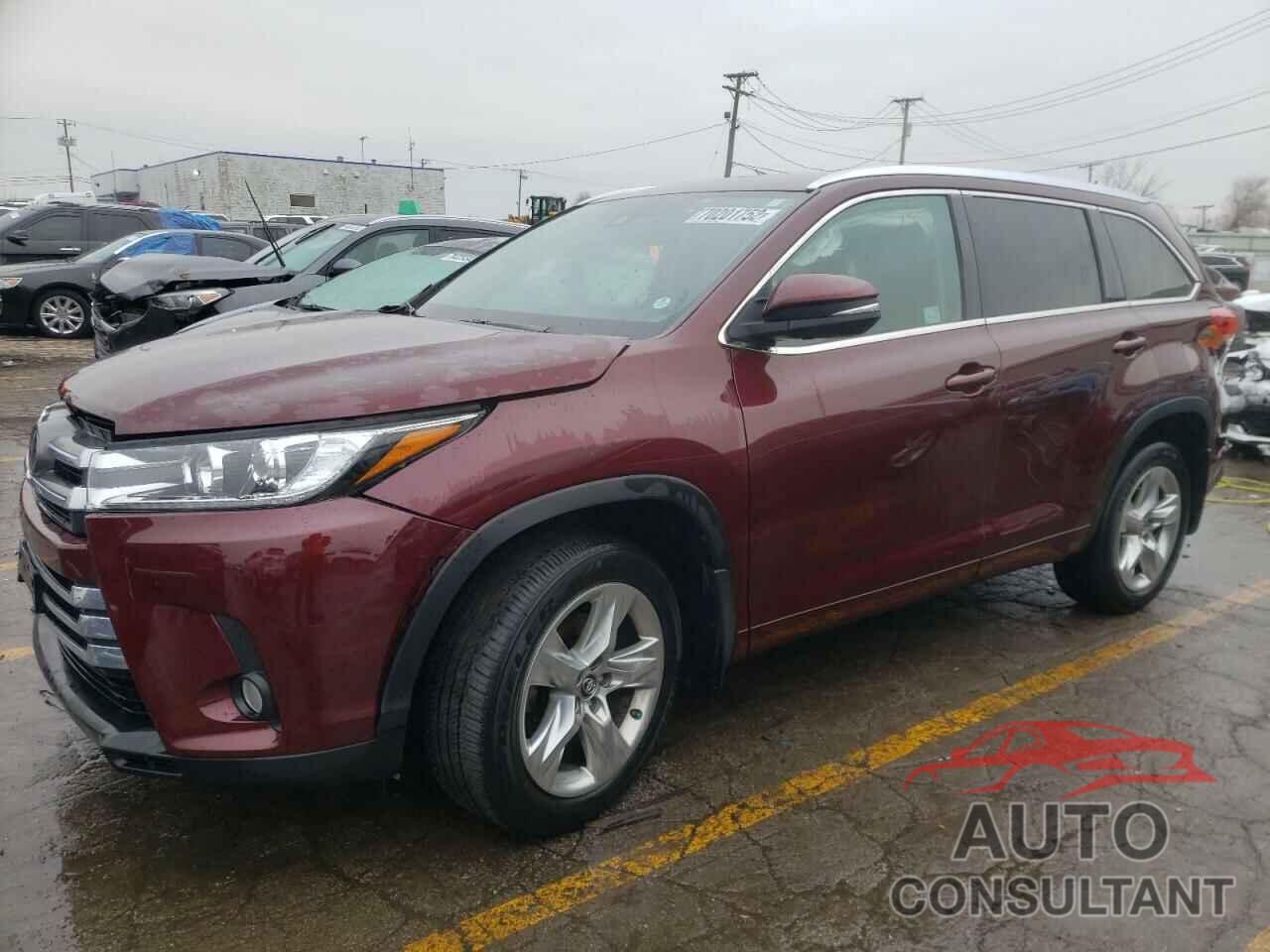 TOYOTA HIGHLANDER 2018 - 5TDDZRFH5JS804740
