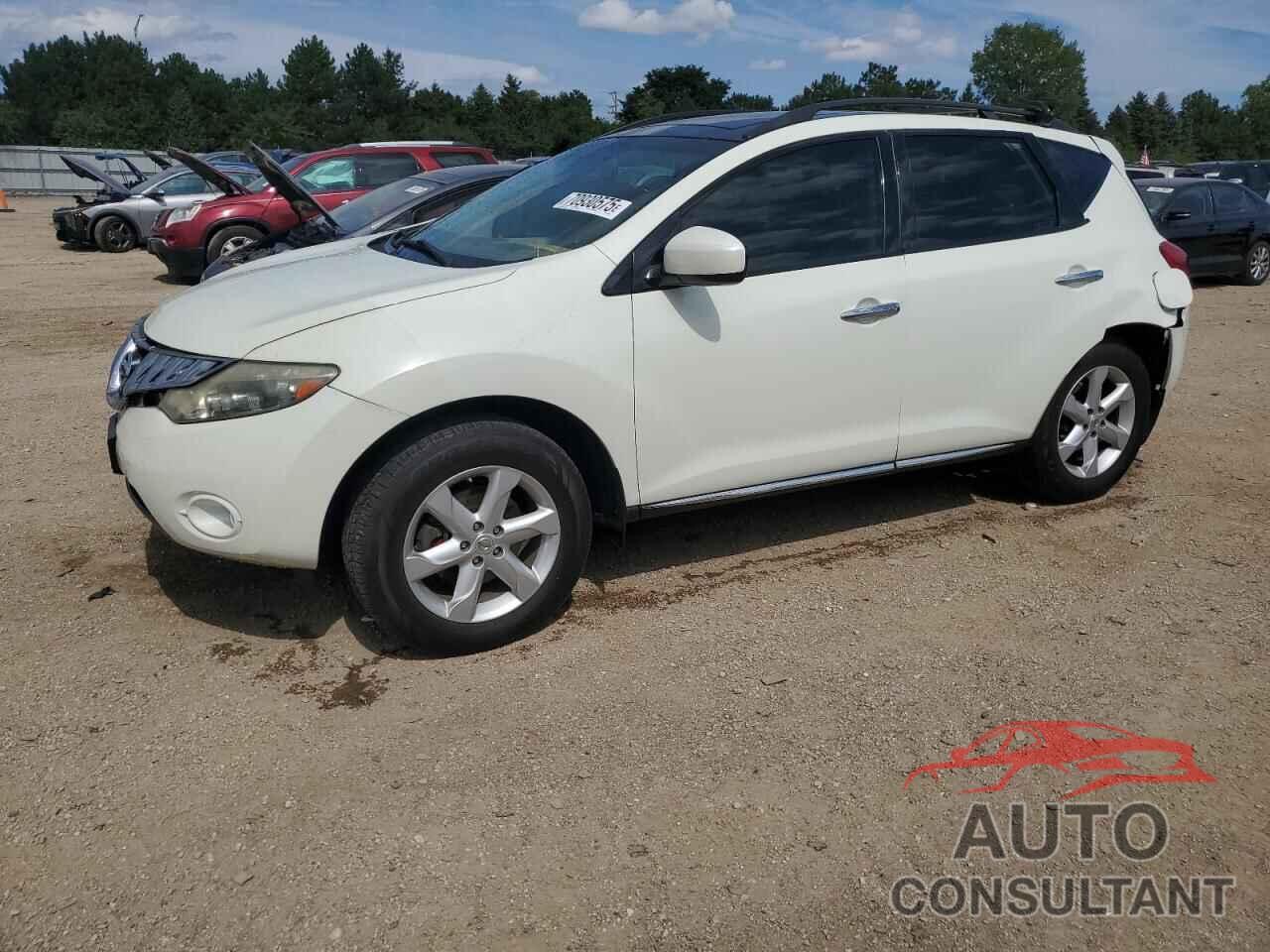 NISSAN MURANO 2009 - JN8AZ18W69W124913
