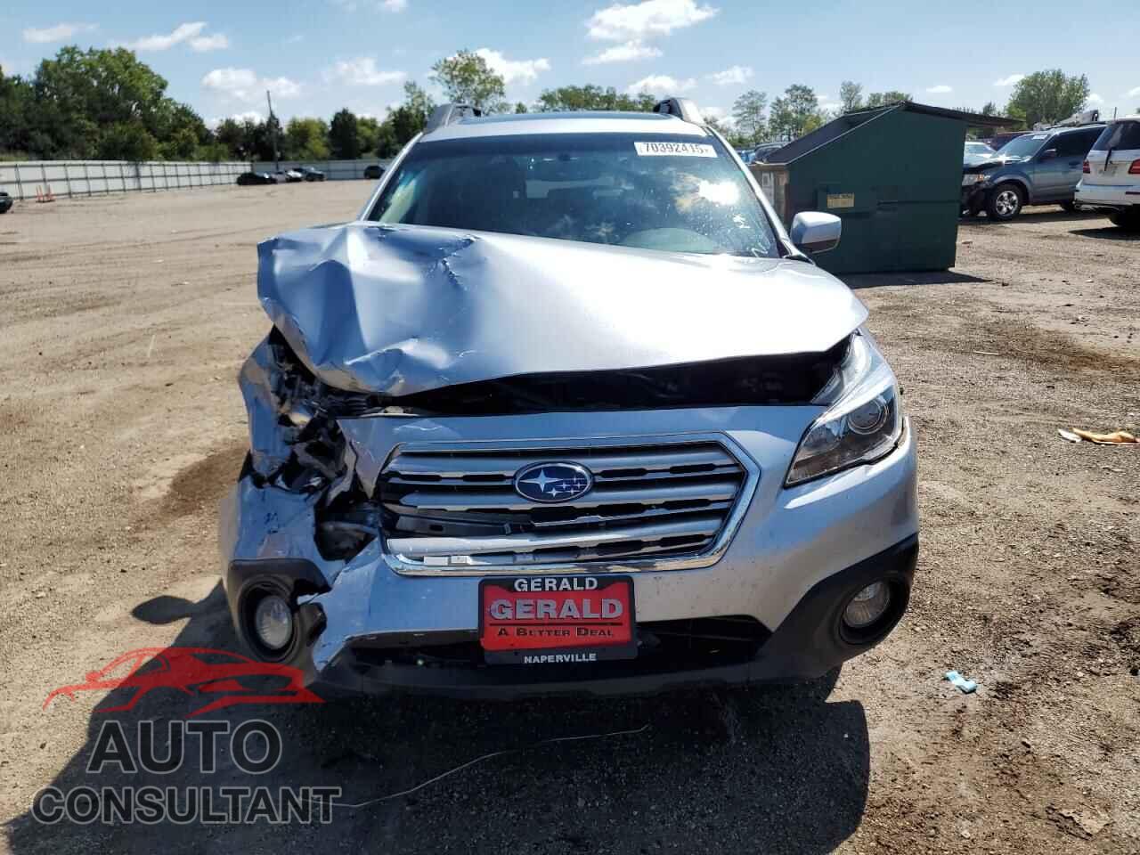 SUBARU OUTBACK 2016 - 4S4BSBDC6G3307499