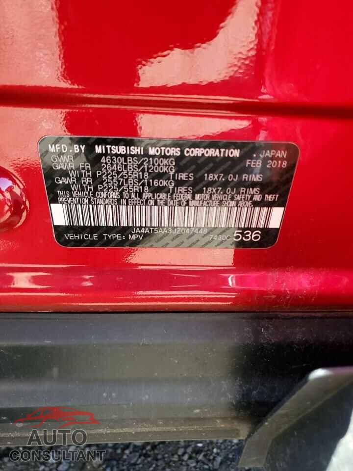 MITSUBISHI ECLIPSE 2018 - JA4AT5AA3JZ047448