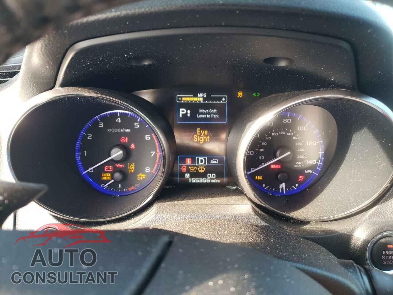 SUBARU OUTBACK 2016 - 4S4BSANC3G3206624