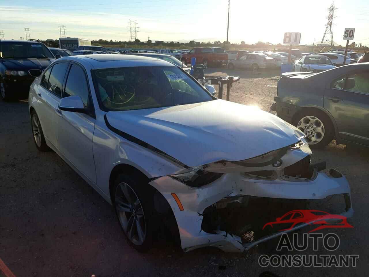 BMW 3 SERIES 2016 - WBA8E9G50GNT47834
