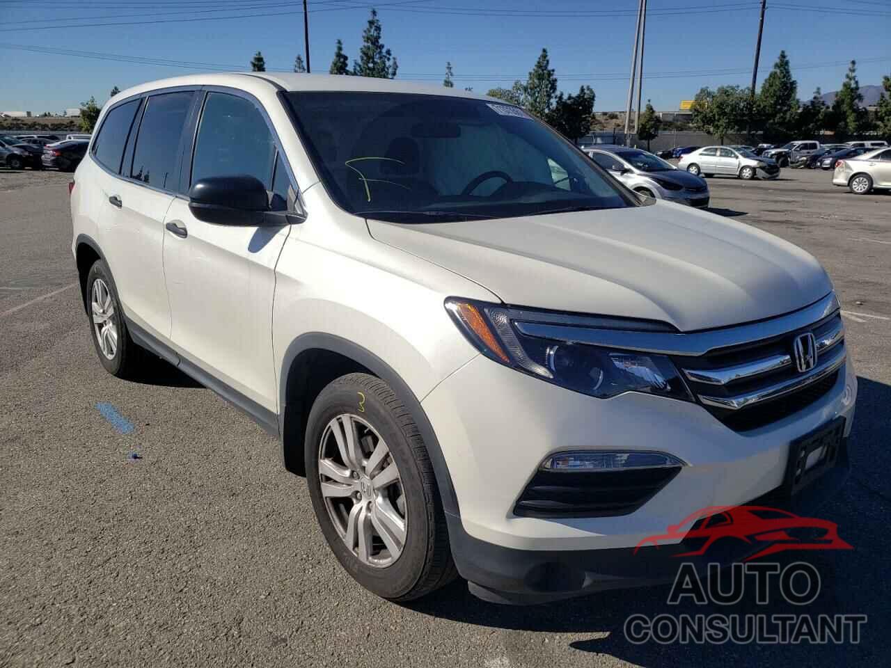 HONDA PILOT 2017 - 5FNYF5H11HB033582