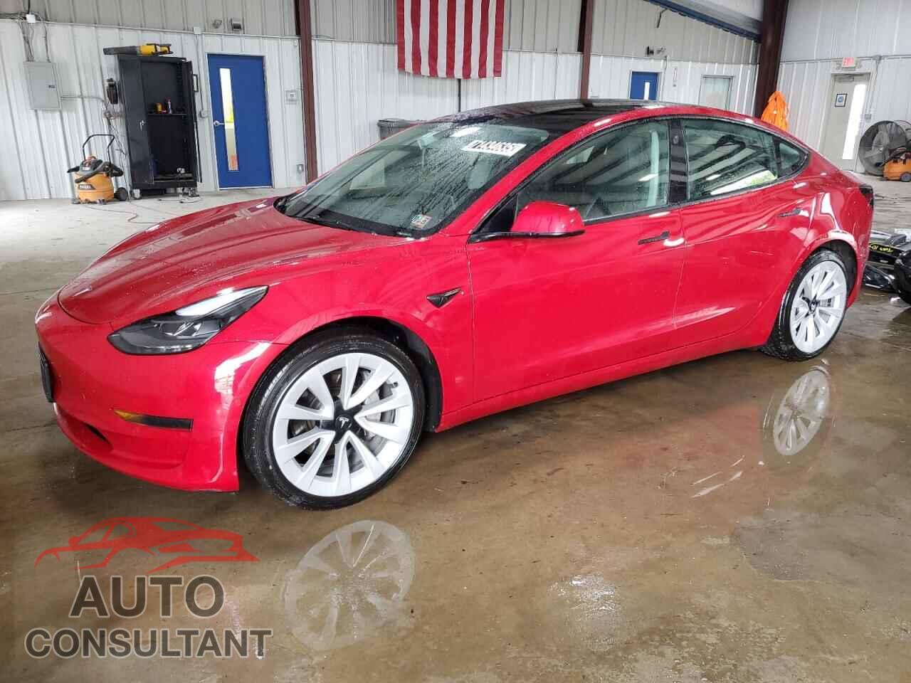 TESLA MODEL 3 2022 - 5YJ3E1EA2NF287453