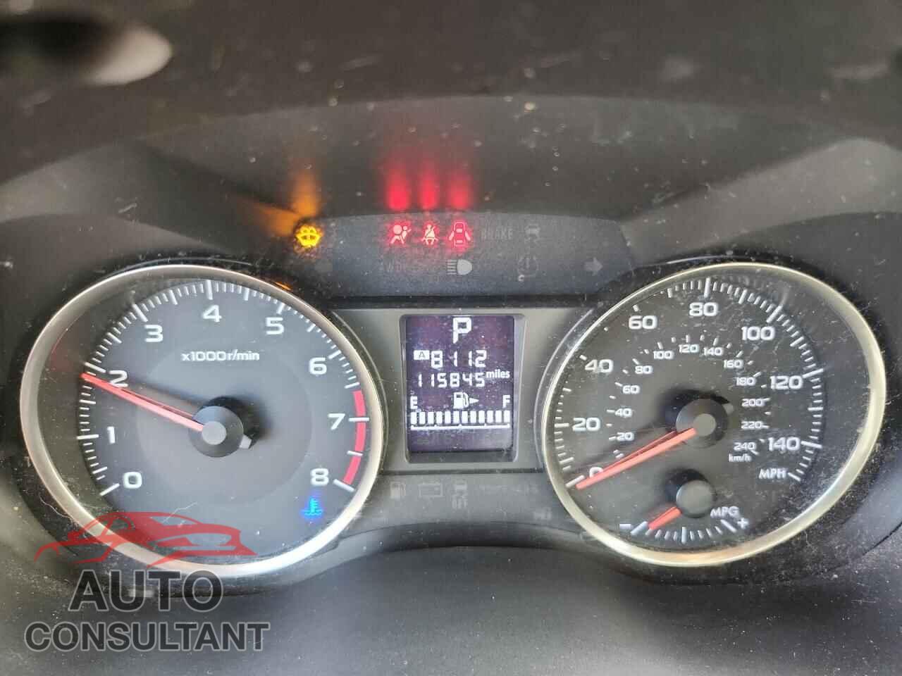 SUBARU XV 2015 - JF2GPACC0F8238108