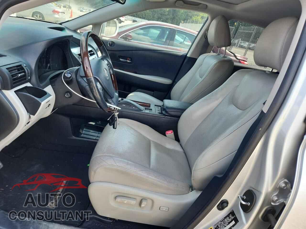 LEXUS RX450 2011 - JTJBC1BA9B2043106