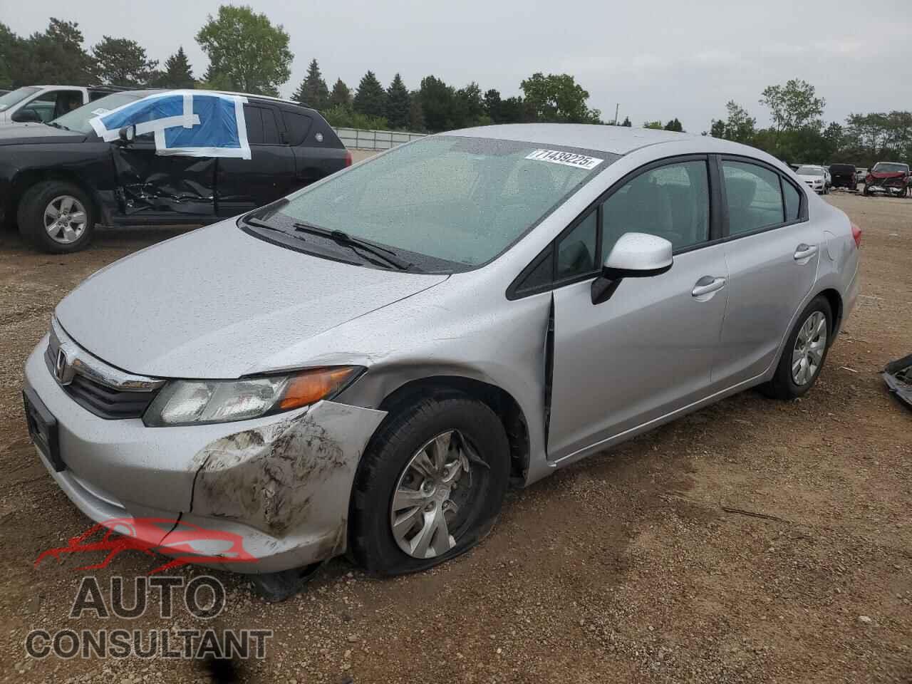 HONDA CIVIC 2012 - 19XFB2F51CE091522