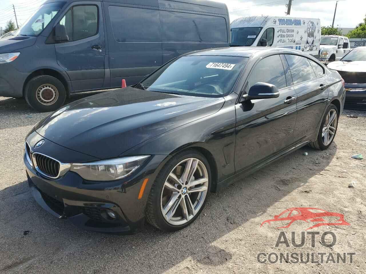 BMW 4 SERIES 2019 - WBA4J5C50KBM66650