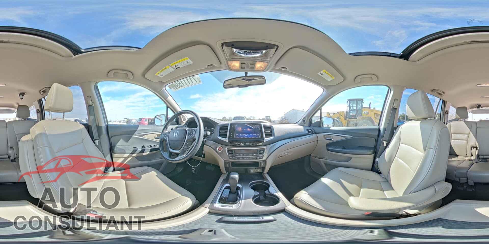 HONDA PILOT 2017 - 5FNYF5H54HB011918