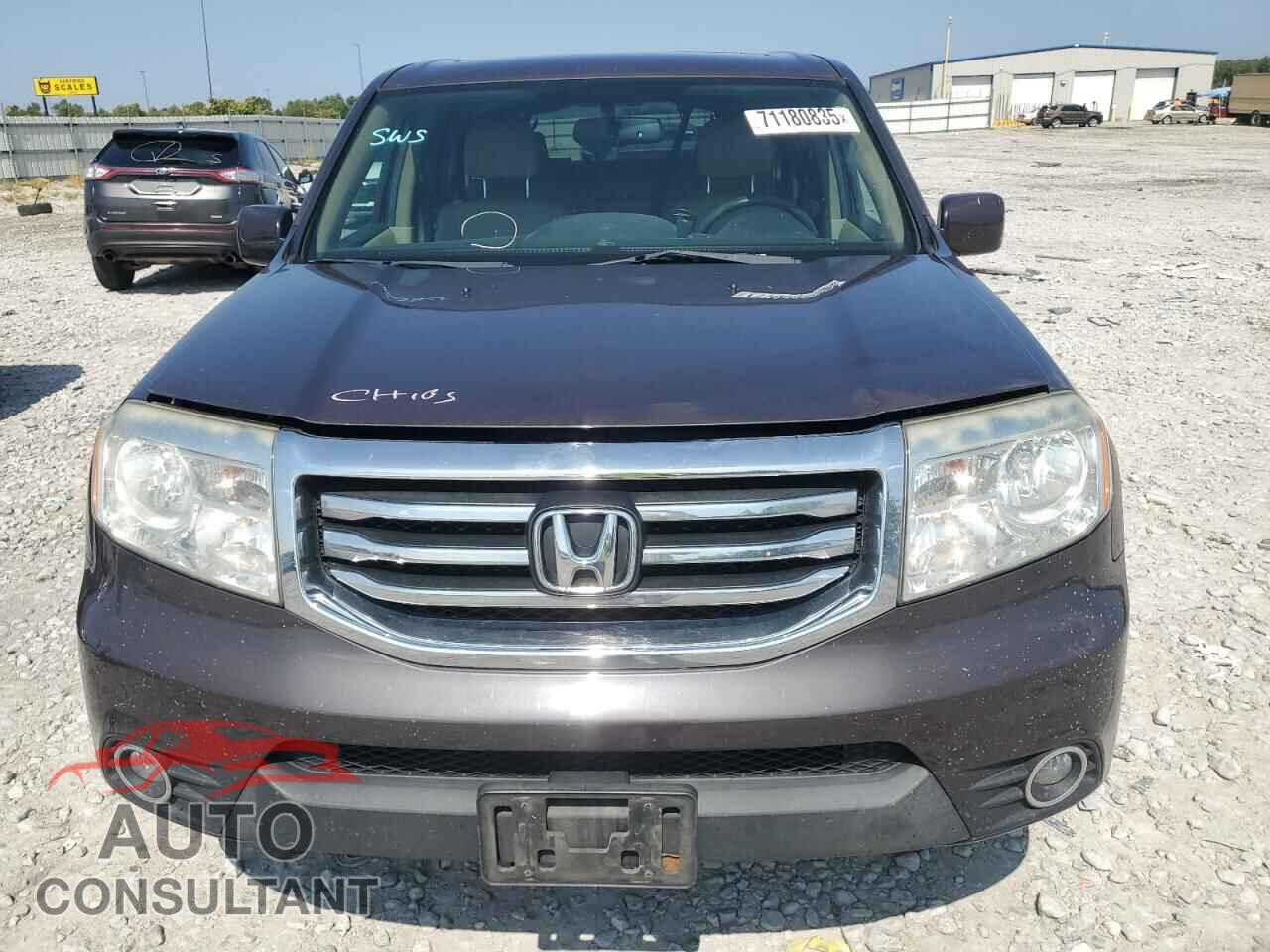 HONDA PILOT 2013 - 5FNYF4H59DB064277