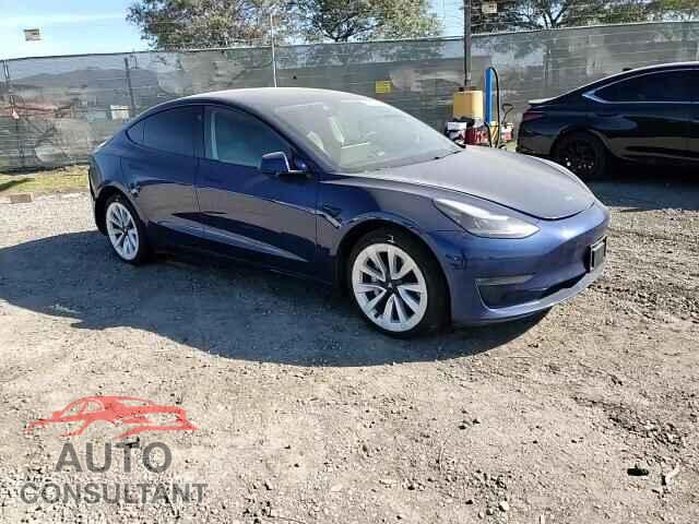 TESLA MODEL 3 2022 - 5YJ3E1EB3NF142575