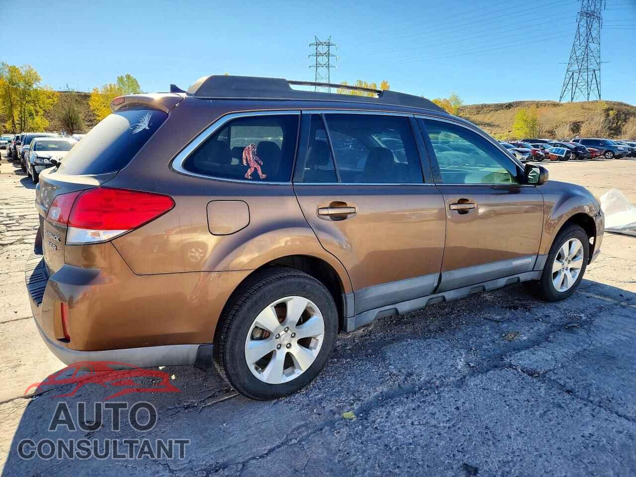 SUBARU LEGACY 2011 - 4S4BREKC6B2324902