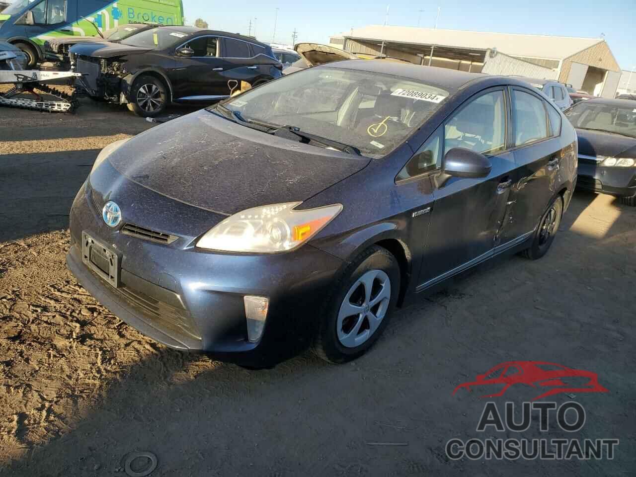 TOYOTA PRIUS 2012 - JTDKN3DU3C1574387