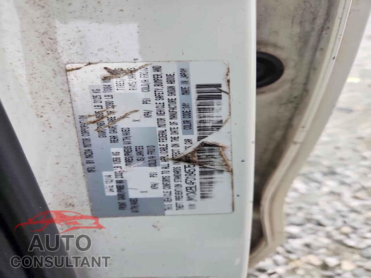 MAZDA 5 2015 - JM1CW2BL4F0184575