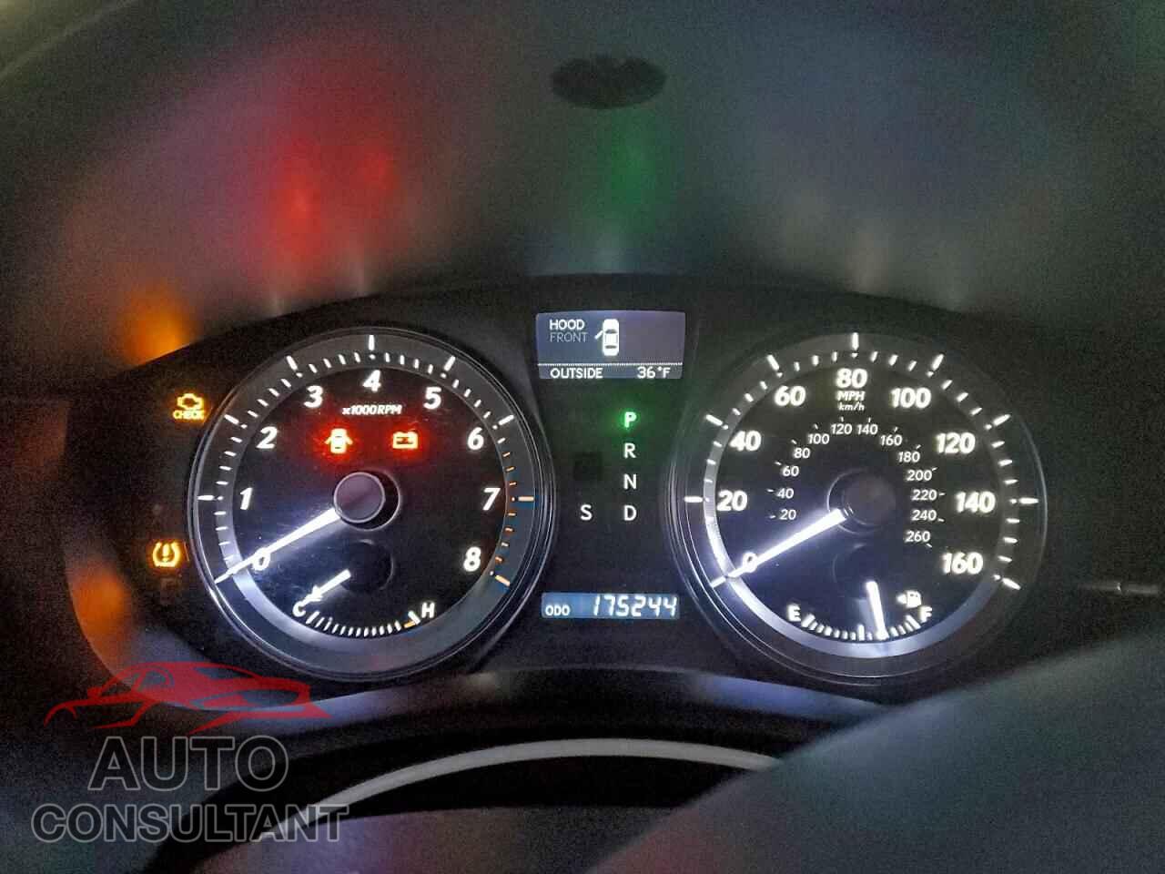 LEXUS ES350 2012 - JTHBK1EG7C2496405