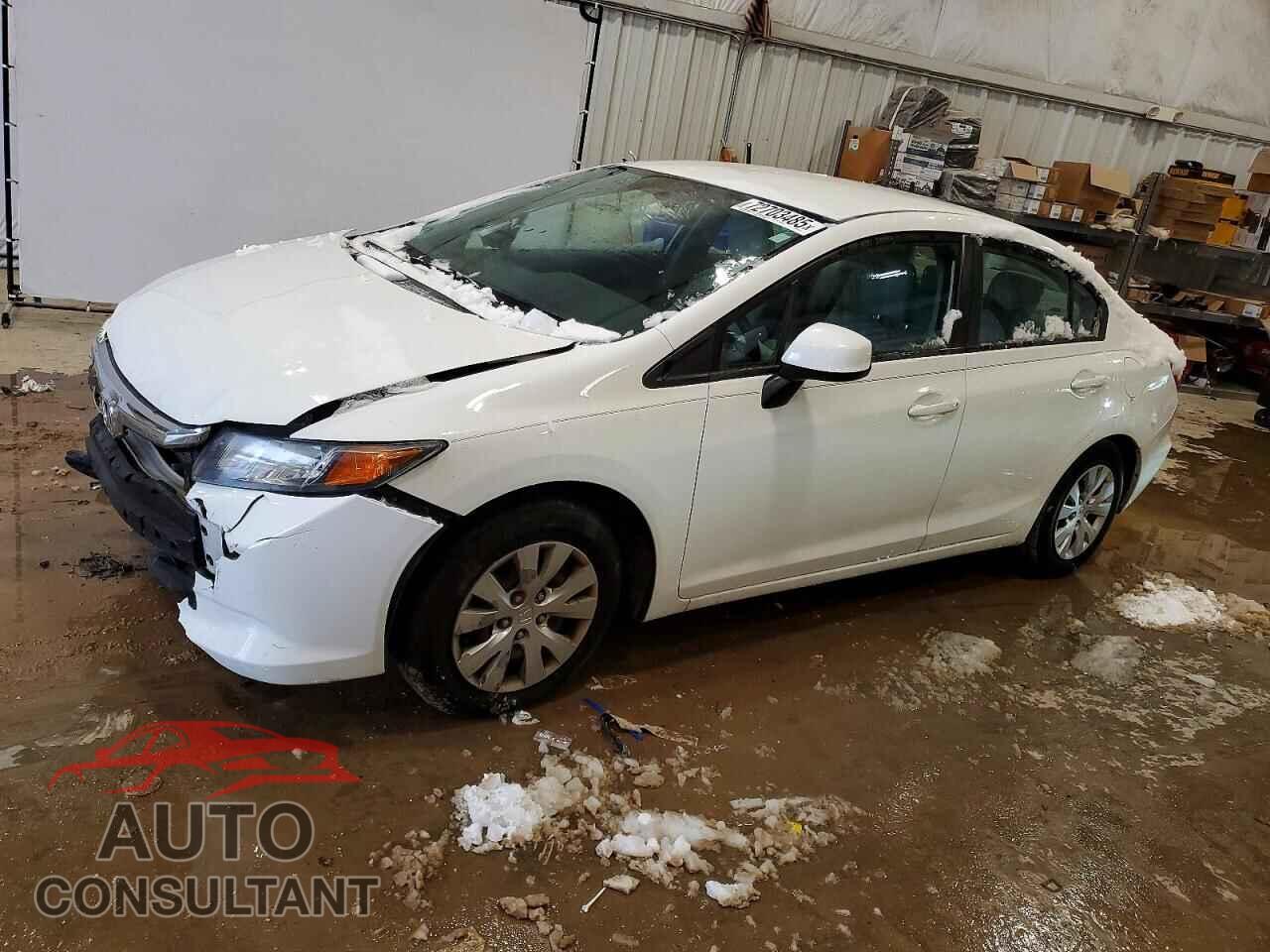 HONDA CIVIC 2012 - 19XFB2F56CE077714