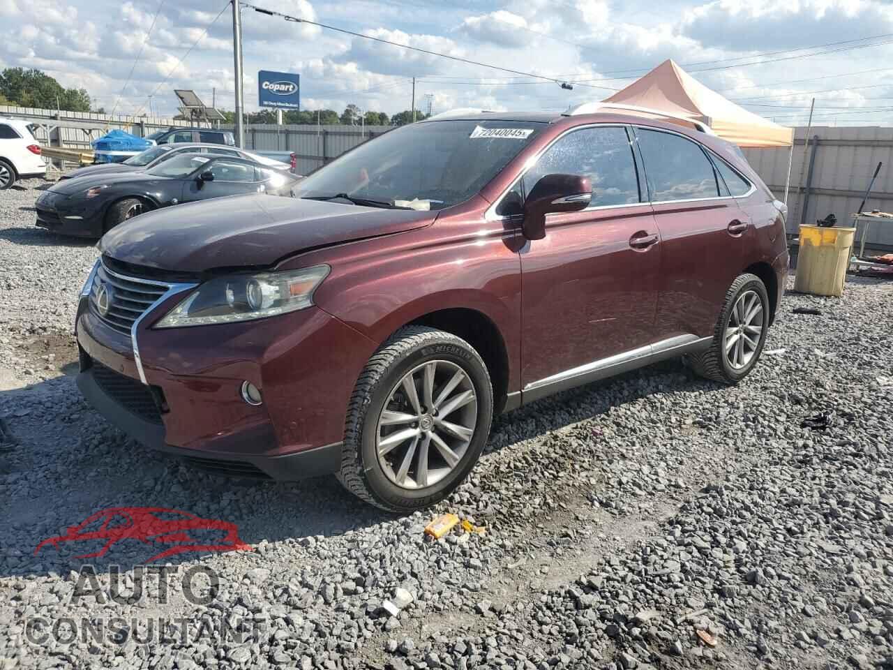 LEXUS RX350 2013 - 2T2ZK1BA0DC110261