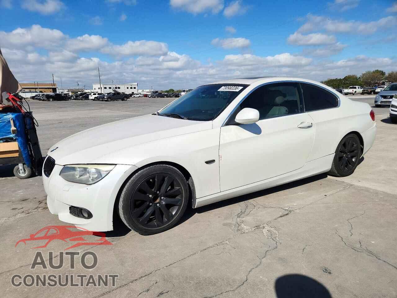 BMW 3 SERIES 2012 - WBAKE3C5XCE769595