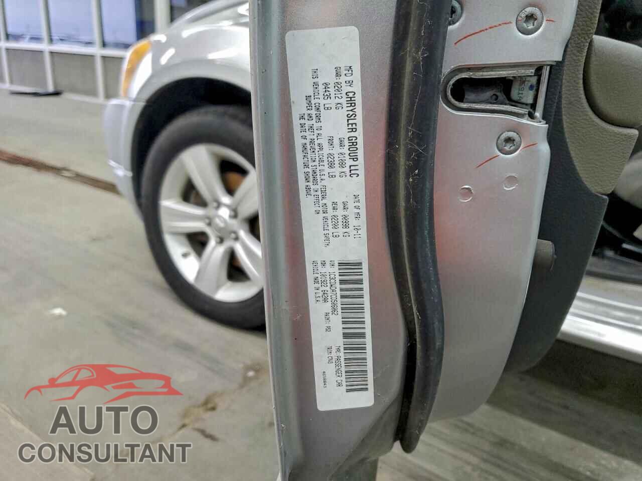 DODGE CALIBER 2012 - 1C3CDWDA7CD506062